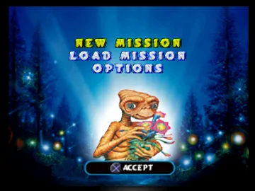 E.T. the Extra-Terrestrial - Interplanetary Mission (US) screen shot title